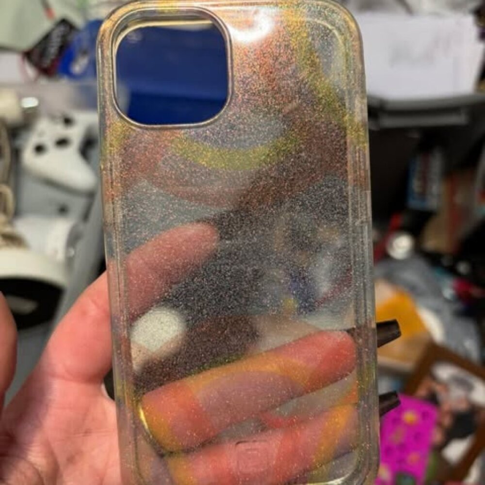 Pink Glitter Fashion IPhone Case